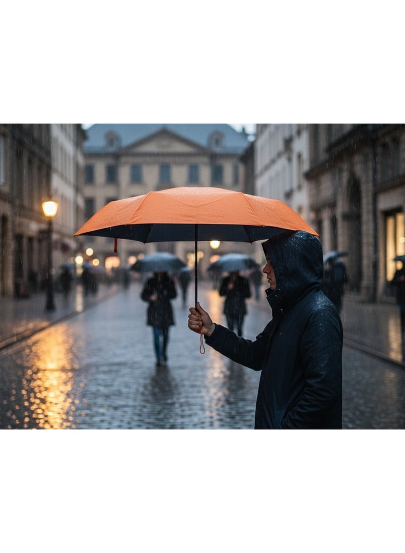 شمسية واقية من الشمس والمطر| قابلة للطي بتصميم كبسولة ميني لسهولة التخزين والتنقل - Image 3