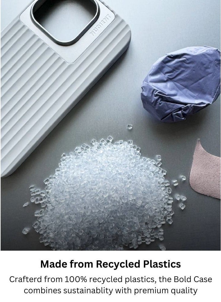 Nudient Bold Case w/ MagSafe for Apple iPhone 17 Air 6.6" | Drop Protection, Shock Absorbing Cover, Smooth Silicon Grip, Slim & LightWeight, Eco-Friendly, Wireless Charging - Linen Beige - Image 4