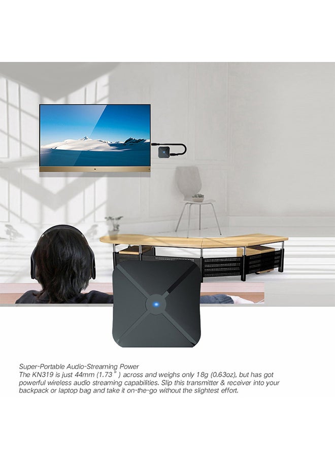 Generic - 2 in 1 Wireless Bluetooth 4.2 Audio Transmitter Receiver TV Car Music Receiver Universal Music Adapter for Headphone Speaker - Image 1