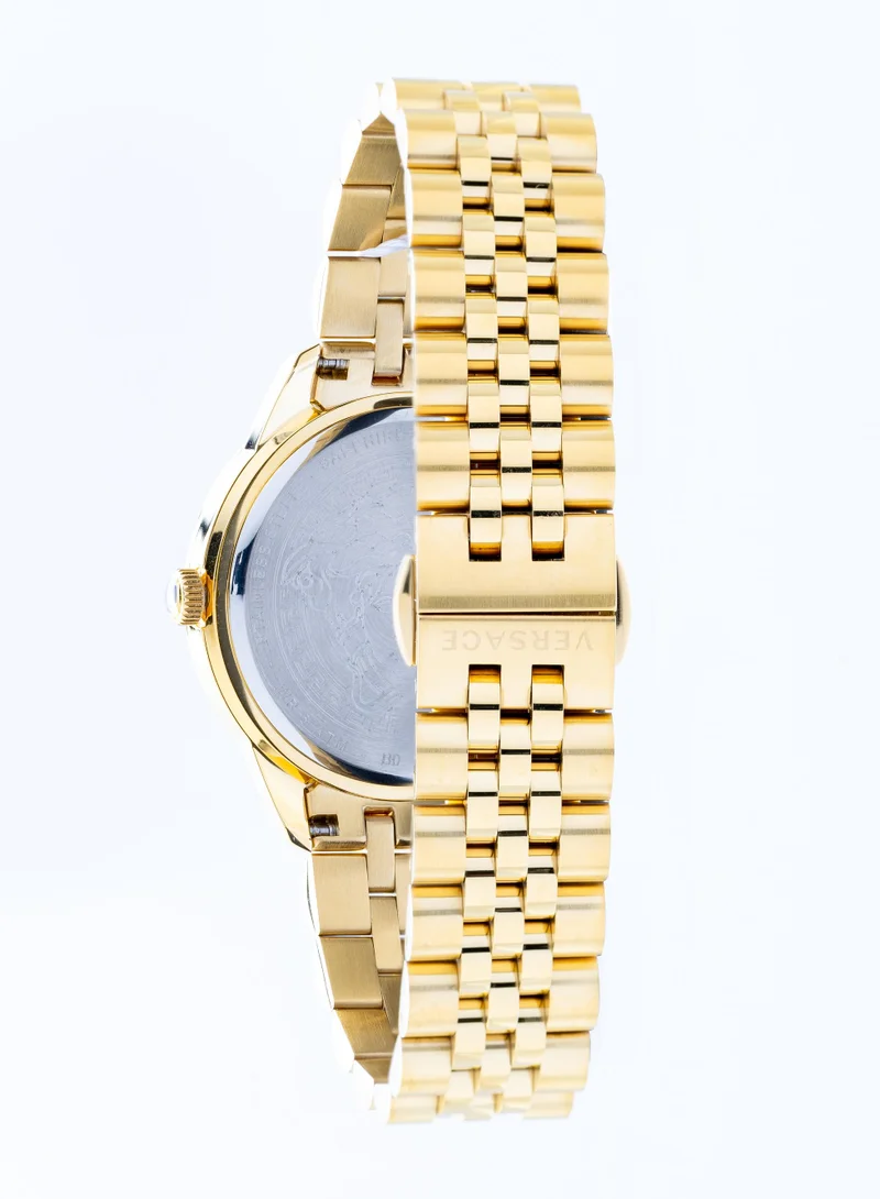 VERSACE  Greca Signature Quartz Black Watch for Women | Best Price UAE