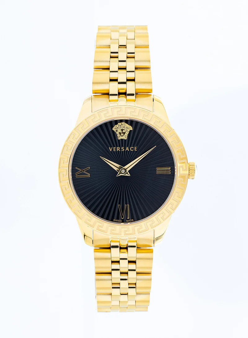 Greca Signature Quartz Black Watch