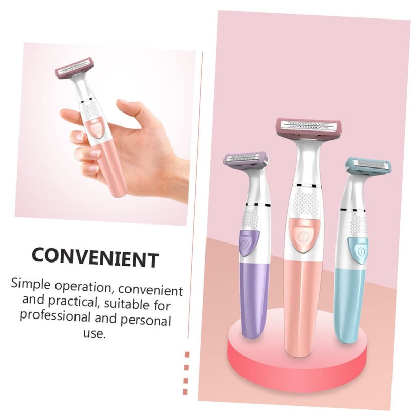 Women Body Hair Shaver Painless Trim for Legs Arms Bikini Portable - Image 4