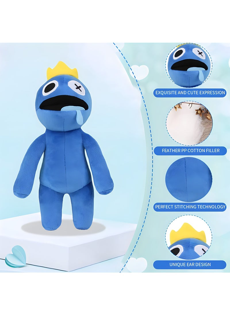 MAGIC VAULT Blue Rainbow Friends Plush, Rainbow Friends Night Plush, Best Gift for Boys and Girls for Thanksgiving and Game Lovers  - Image 5