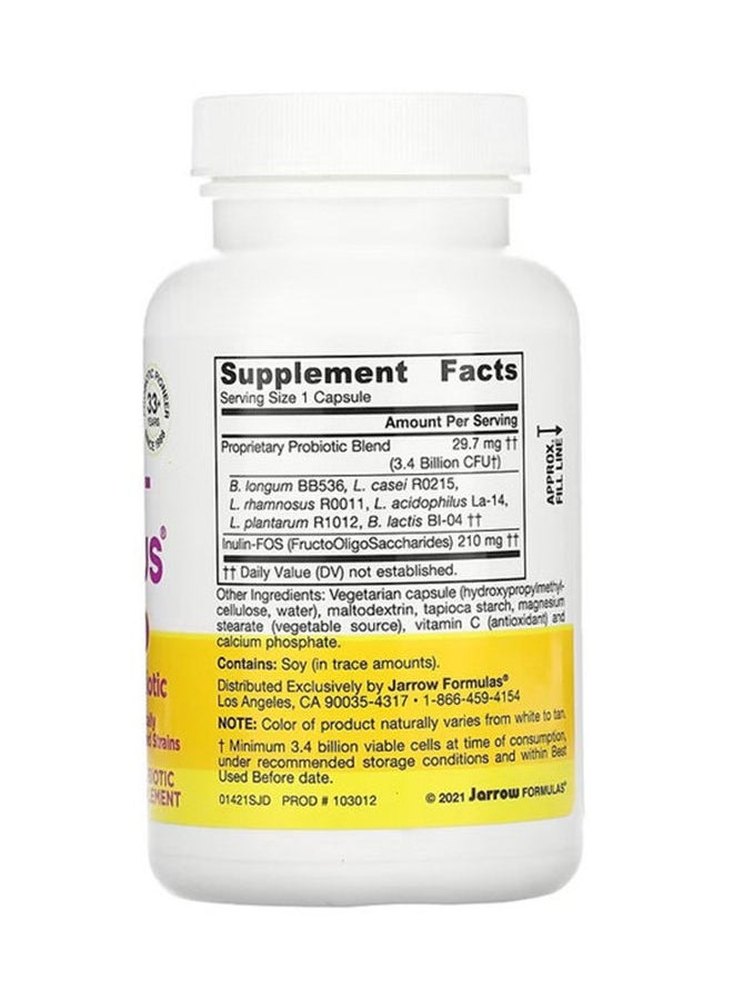 jarrow formulas Jarro-Dophilus Plus Fos 300 Veggie Caps  - Image 4