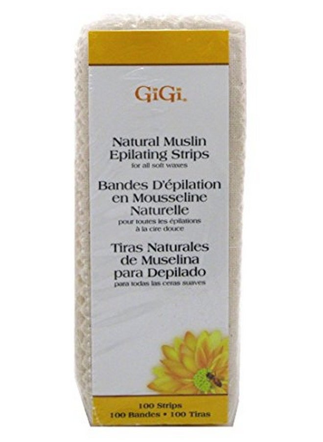 GiGi Igi Strips Muslin Small 100 Count (3 Pack)  - Image 1