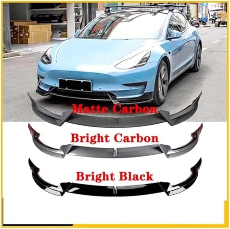 Wivplex Front Bumper Lip Splitter Kit for Tesla - Image 3