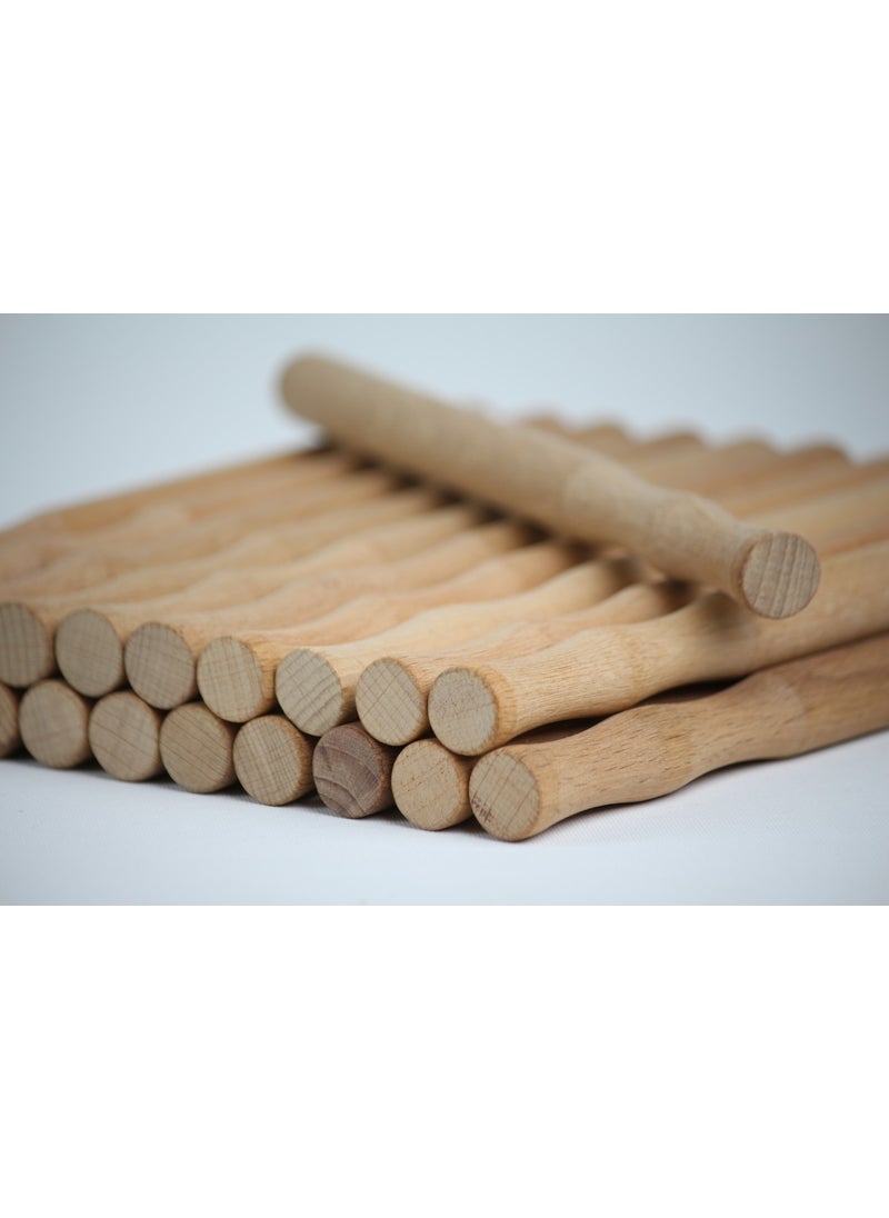 Ali Wooden عليودين ٢٥ عصا إيقاع مزدوجة توقف  - Image 1