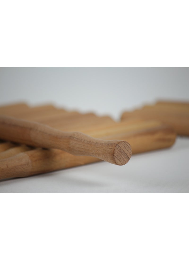 Ali Wooden عليودين ٢٥ عصا إيقاع مزدوجة توقف  - Image 3