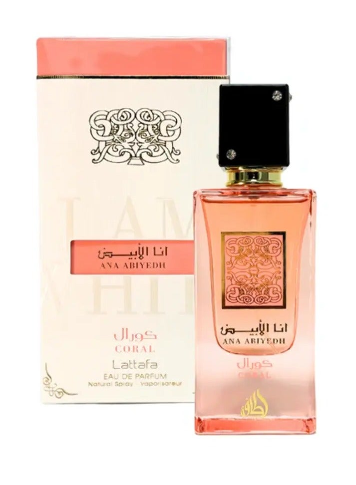 Lattafa Ana Abiyedh Coral Eau de Parfum 60 ml - Image 1