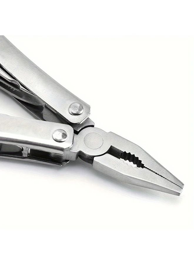 Stainless Steel Multi Function Folding Pliers Portable Camping Tool For Outdoor Hiking - Image 2
