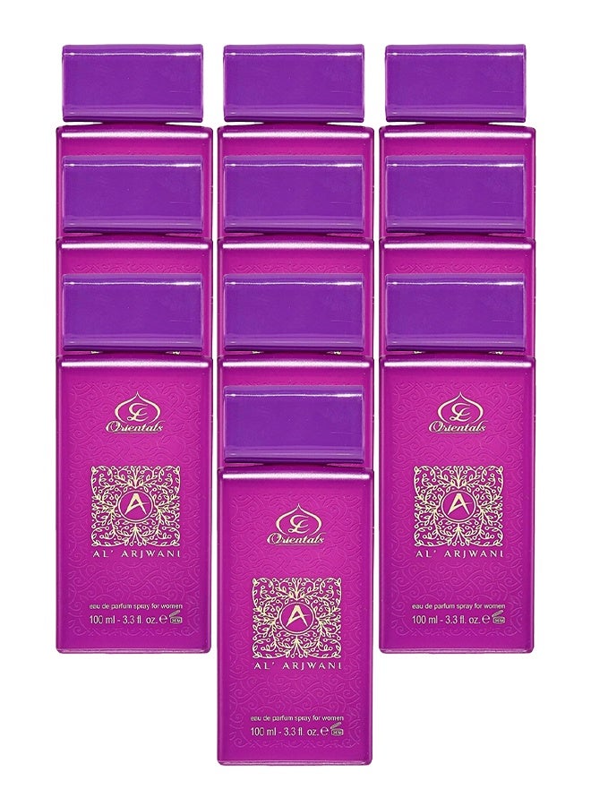 Oriental 10 Pieces Al Arjwani Perfume For Women 100ml EDP - Image 1