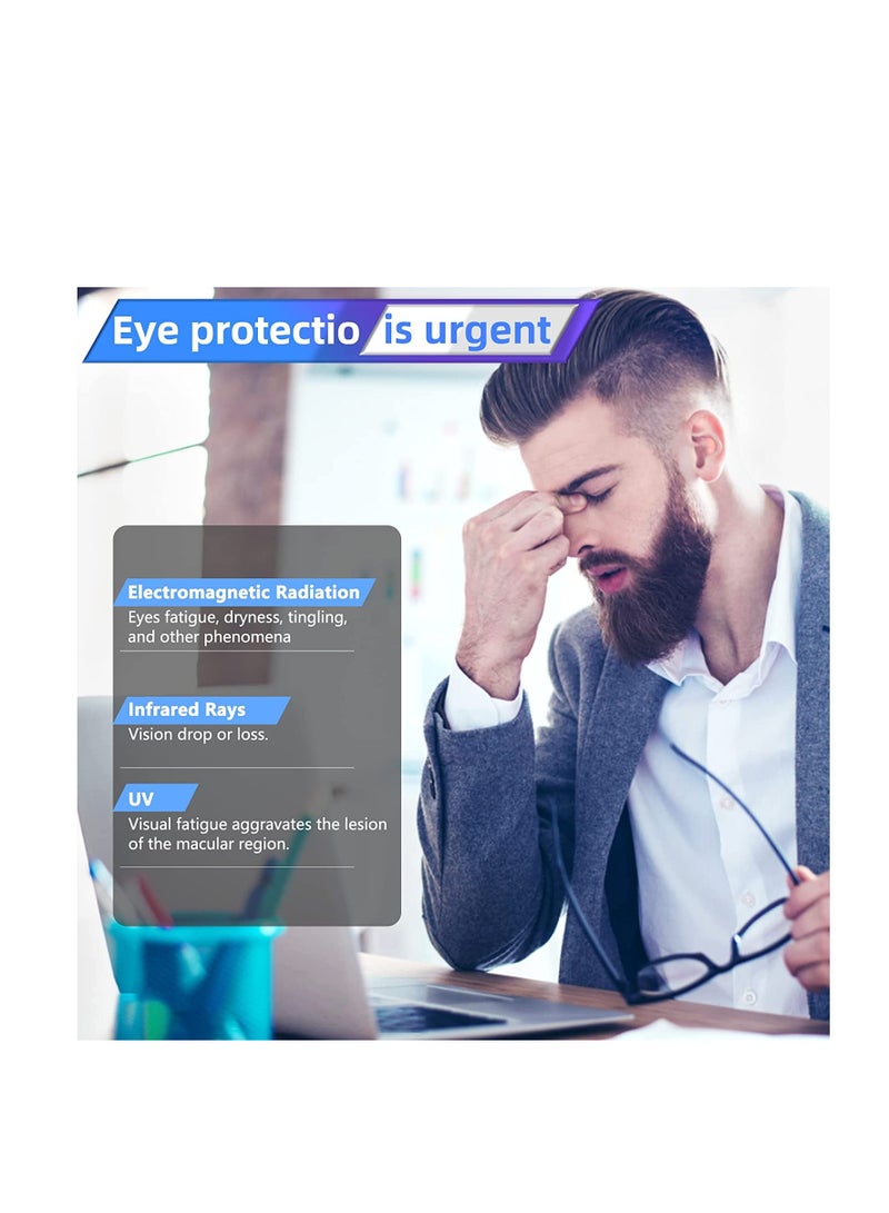 1Pack Compatible with MacBook Air 13.6'' M4 Chip A3240/M3 Chip A3113/ M2 Chip A2681 Blue Light Screen Protector, Anti Glare Film/Anti Scratch Laptop Screen Protector Guard for MacBook Air 13.6 Inch - Image 2