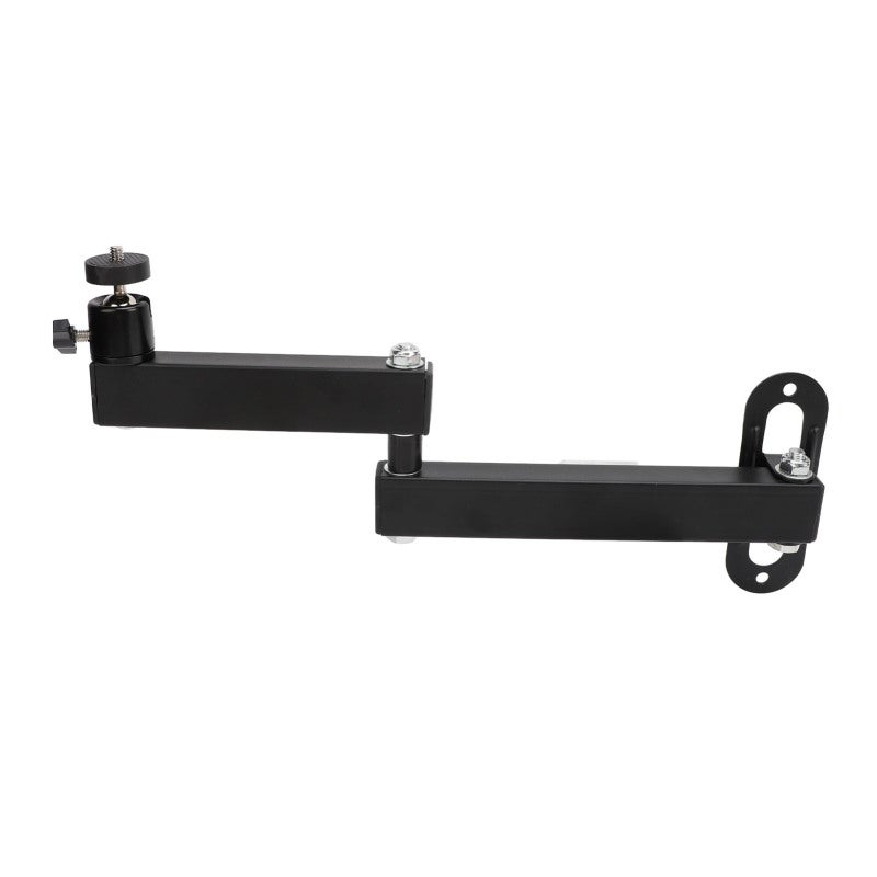 Foldable Projector Mount 1/4 Inch Universal Interface 360 Degree Angle Adjustment Wall Bracket - Secure Metal Structure Projector Stand for Home Office - Image 1
