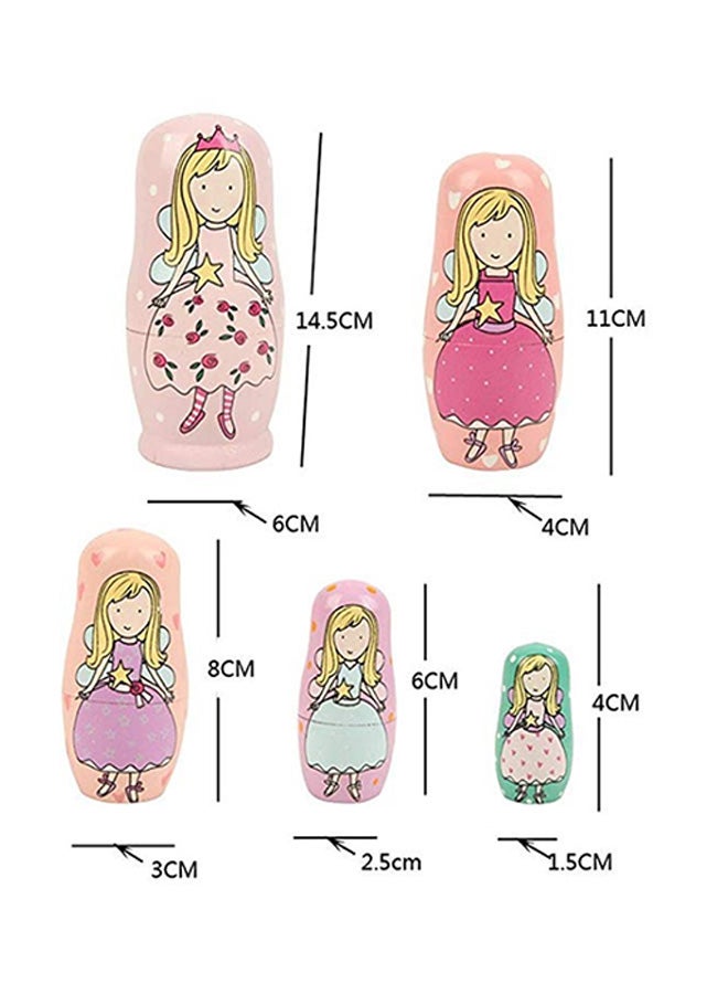 5-Piece Cute Nesting Doll Set  - Image 3