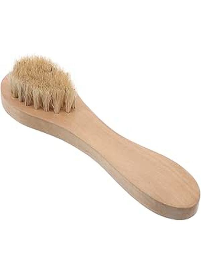Exfoliating Face and Body Scrubber Brush Set with Liquid Fillable Handles for Shower and Spa - Image 1
