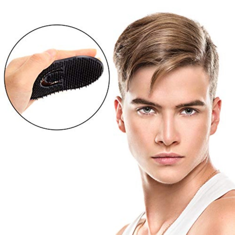 24 Pcs Pocket Palm Combs for Men Women, Soft Pocket Brush, Portable Shampoo Comb, Scalp Massager Hair Brush - Image 2