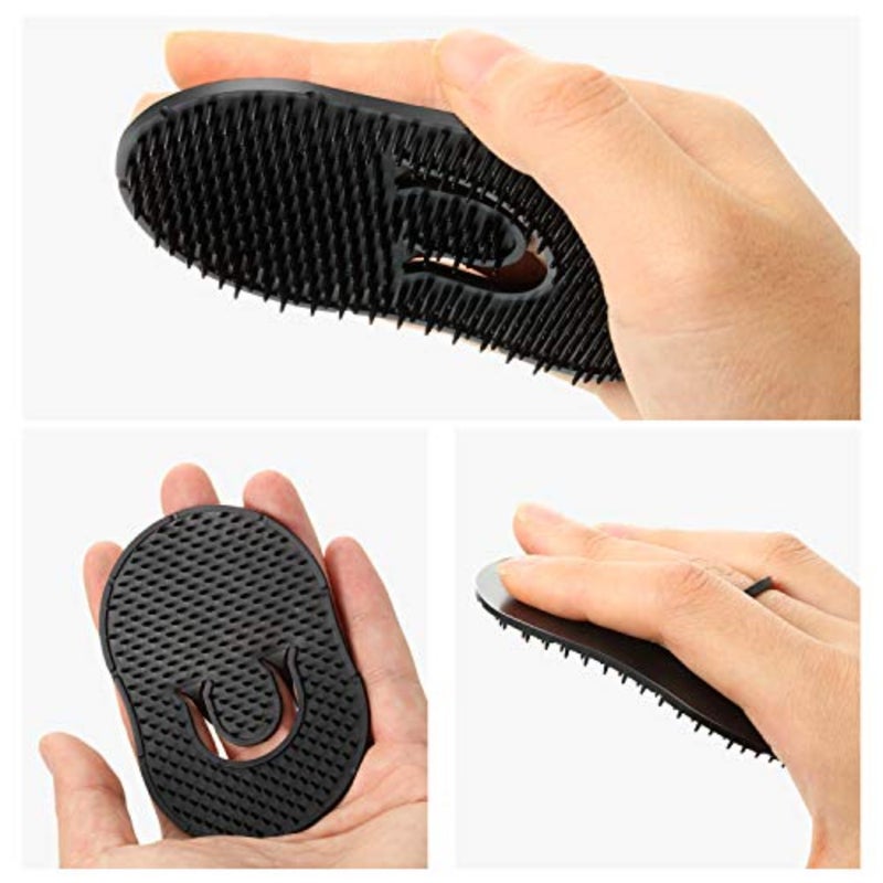 24 Pcs Pocket Palm Combs for Men Women, Soft Pocket Brush, Portable Shampoo Comb, Scalp Massager Hair Brush - Image 3