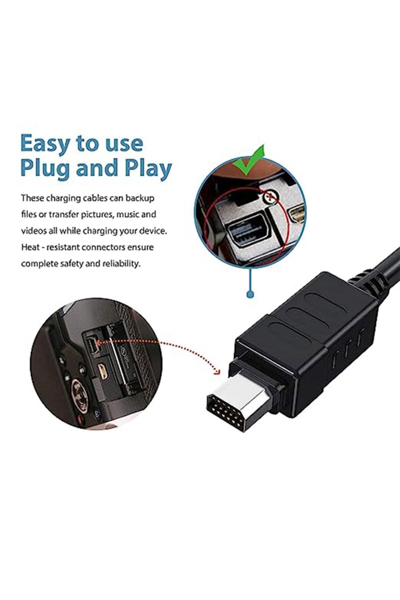 Green Tiger 1.5m Cb-usb5 Usb6 Usb8 Usb Data Cable For Olympus Om-d E-m1 E-m10 Mark Ii Om-d E-m5 Mark Ii Pen E-pl - Image 2