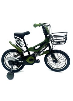 RALLY BICYCLE RALLY BICYCLE, Kids bike, RL-16-1390, for 4-7 Years old with training wheels, Bell, Chain cover, Basket and Water bottle  - Image 1