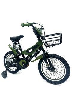 RALLY BICYCLE RALLY BICYCLE, Kids bike, RL-16-1390, for 4-7 Years old with training wheels, Bell, Chain cover, Basket and Water bottle  - Image 3