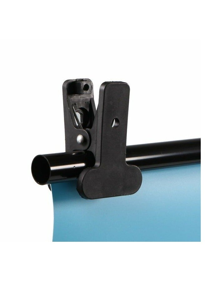 Rubik Photography Backdrop Background Cloth Light Stand Tripod Clamp Clip Holder Mount (2Pcs Set)  - Image 5
