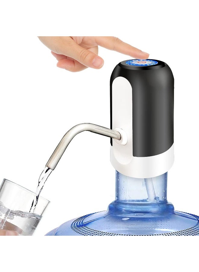 SKY-TOUCH 5 Gallon Water Bottle Pump, USB Charging Portable Electric Water Pump  - Image 1