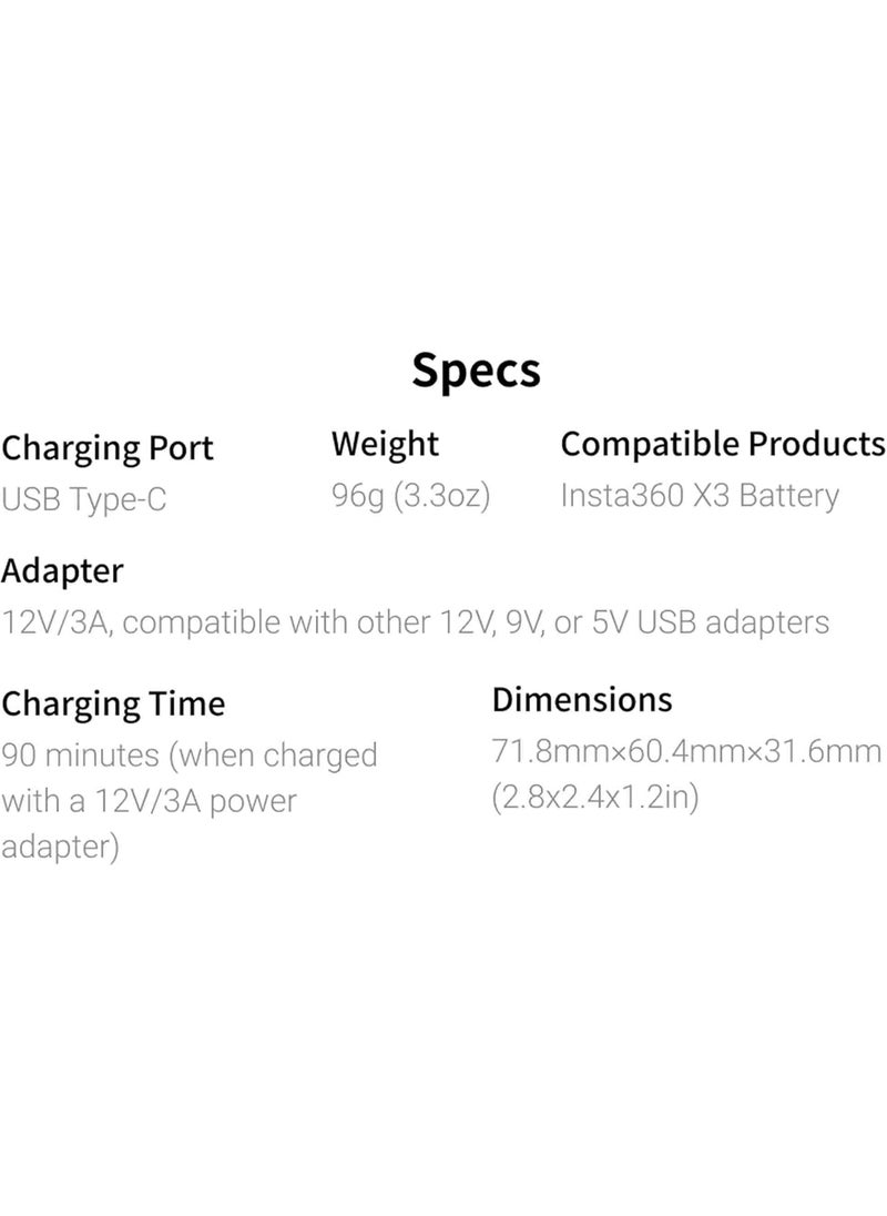 Insta360 Insta360 X3 Fast Charge Hub  - Image 4