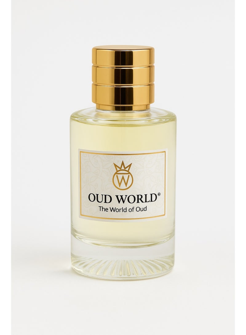 OUD WORLD Eska: Tropical fruity floral with mango, lotus & musk. - Image 1