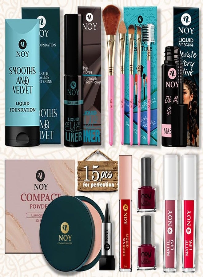 NOY Makeup Kit For Women For Glowing Skin & Radiant Beauty Womens Gifting Kit #12 - Image 1