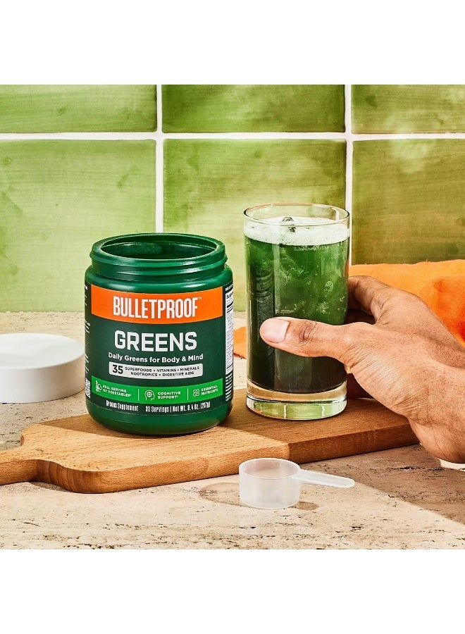 Bulletproof Greens, 8.4 Ounces, Daily Greens Powder With Superfoods And Nootropics - Image 3