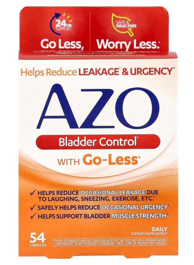 Bladder Control®  With Go-Less®  54 Capsules