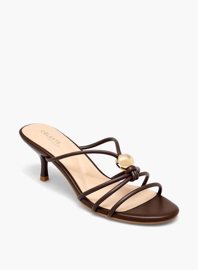 Celeste Women Kitten Heel Sandals - Image 2