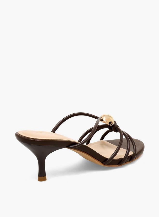 Celeste Women Kitten Heel Sandals - Image 5