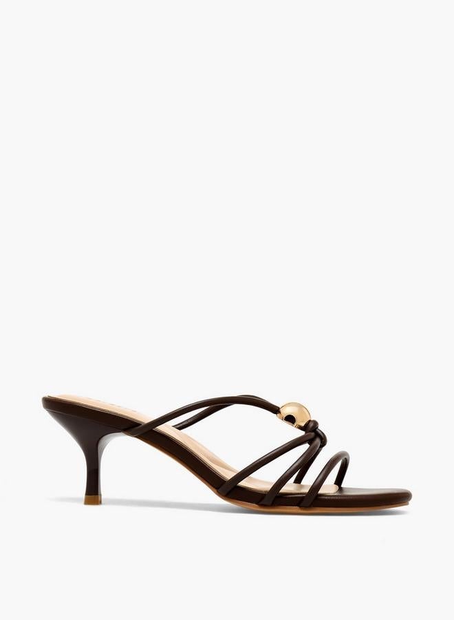 Celeste Women Kitten Heel Sandals - Image 1