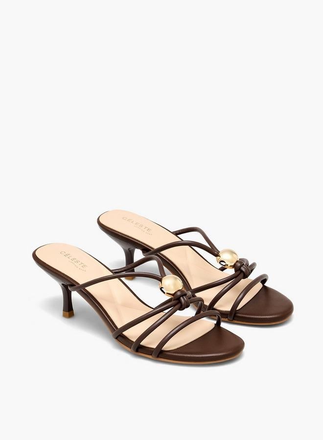 Celeste Women Kitten Heel Sandals - Image 3
