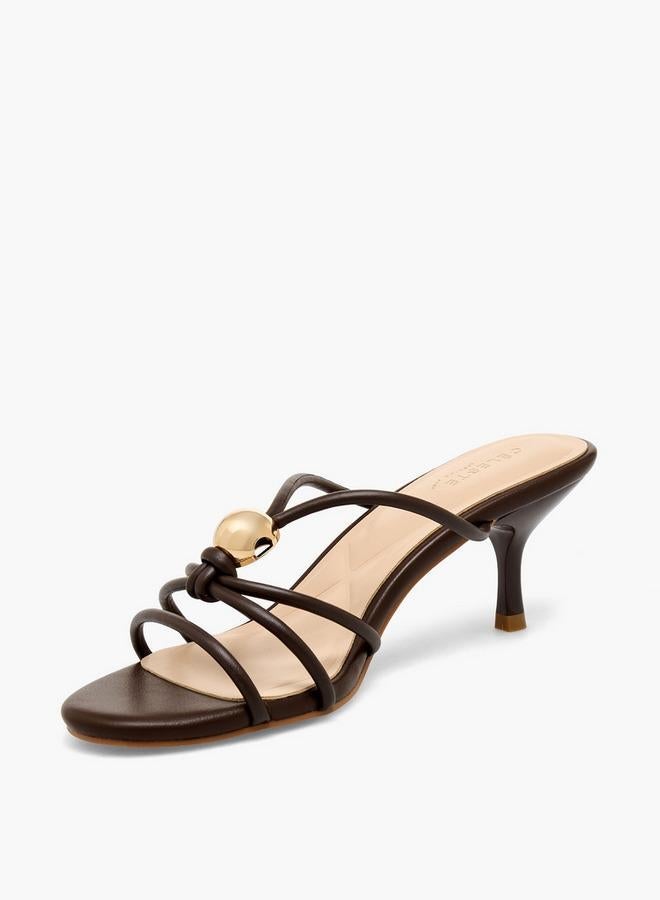 Celeste Women Kitten Heel Sandals - Image 4