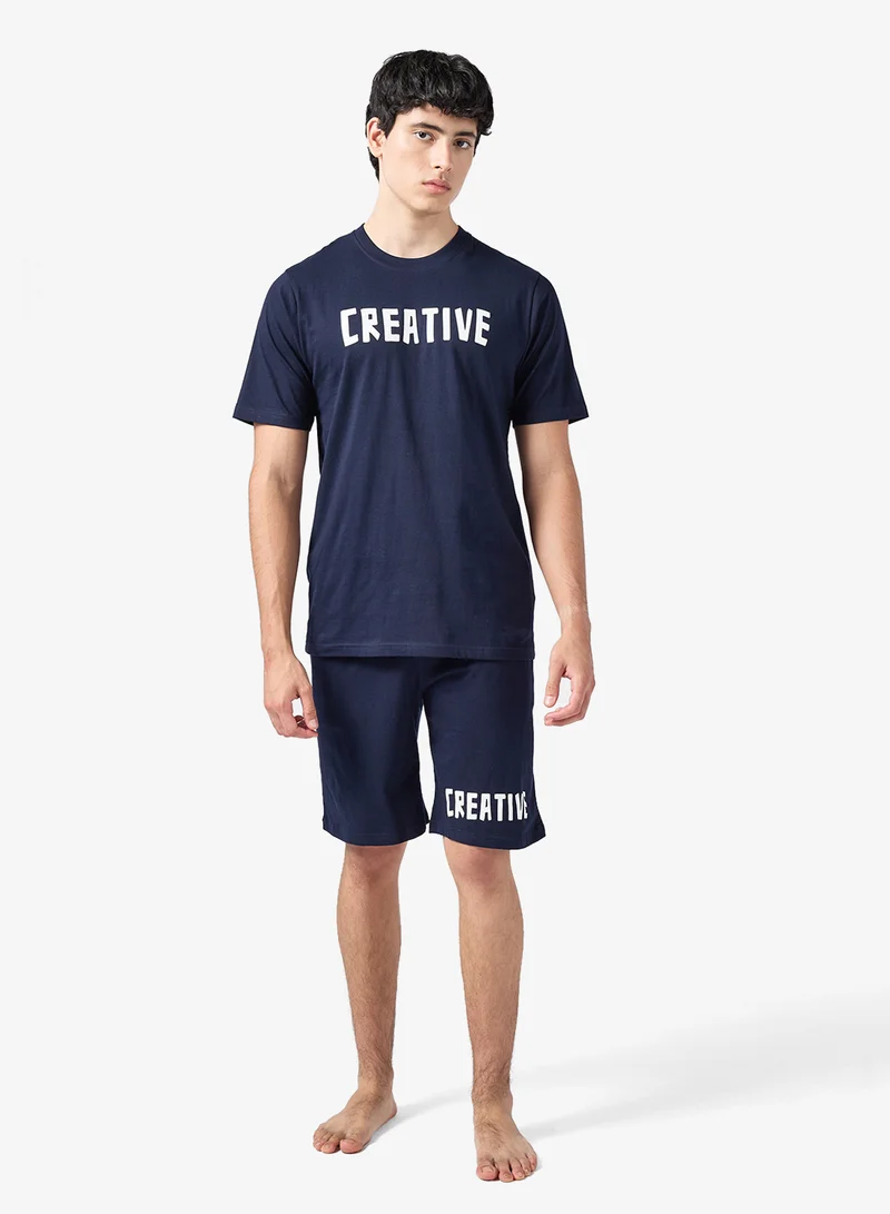 Seventy Five Nightwear T-Shirt & Shorts Sets