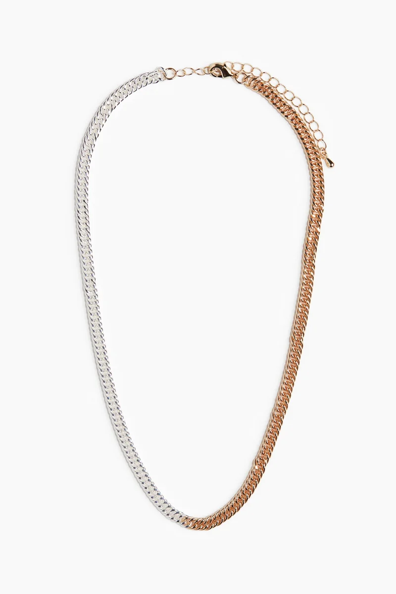 H&M Two-tone chain necklace