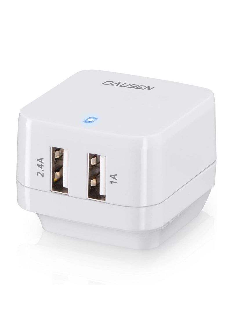 دوسن شاحن السفر DAUSEN 3.4A USB (الاتحاد الأوروبي) - Image 2