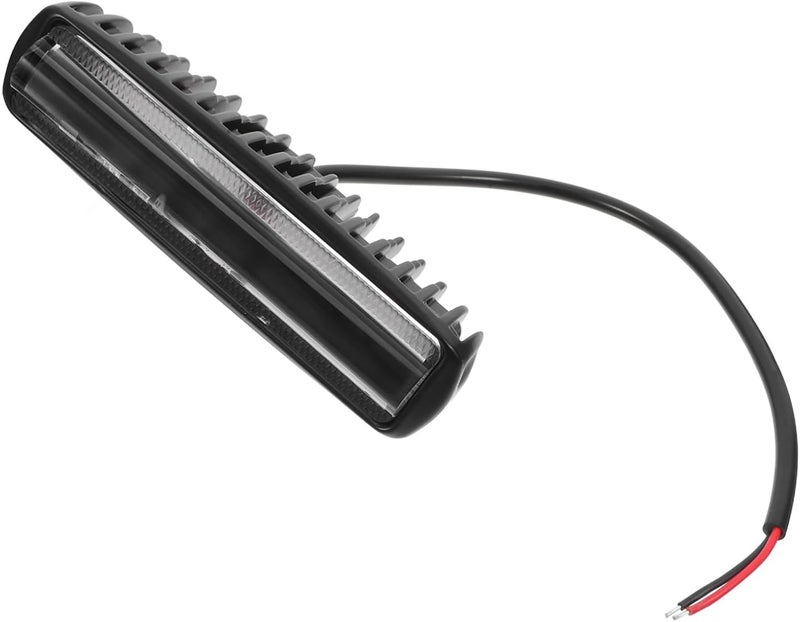 مظهر أنيق ورائع شريط إضاءة رافعة شوكية LED بأضواء تحذيرية زرقاء وحمراء مع كشاف أمامي للطوارئ التلقائي - Image 1