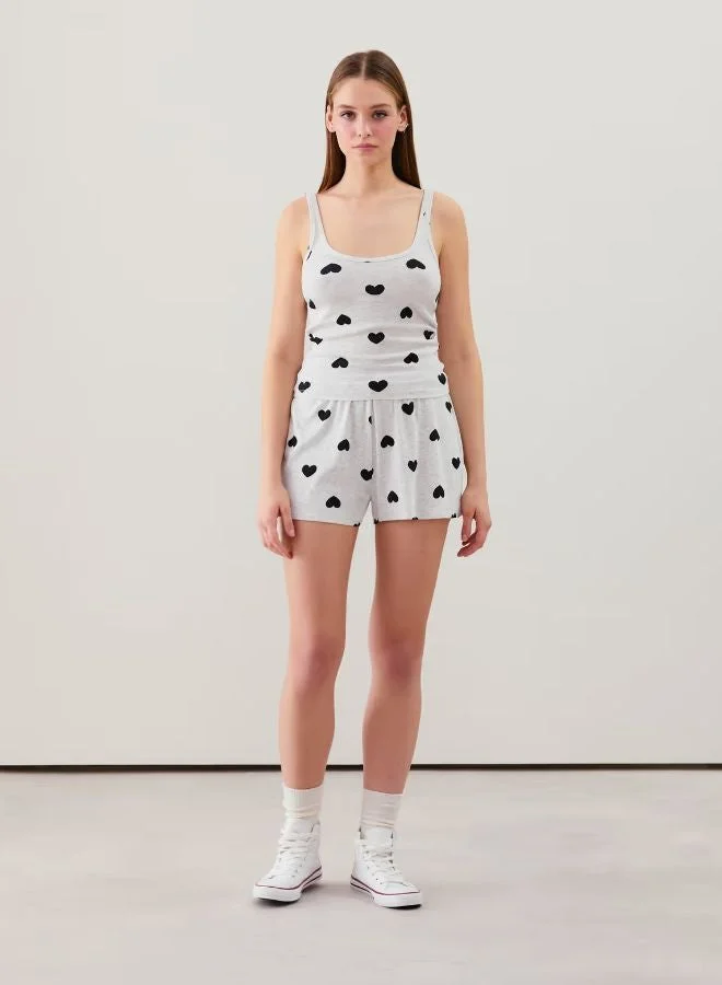 UNDIZ Ribbed jersey tank top
