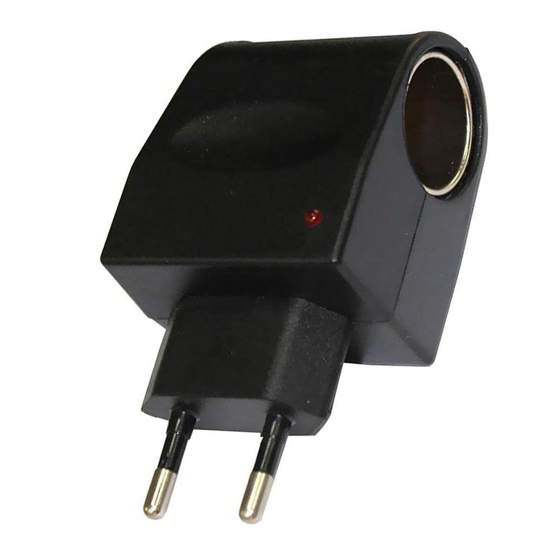 ATORSE EU Plug 110V-220V AC Power to 12V DC Car Cigarette Lighter Converter Adapter - Image 3