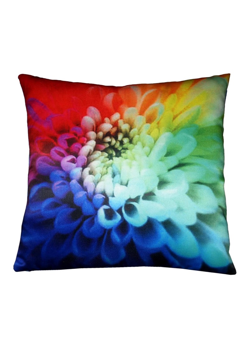 Lushomes - Lushomes Printed Petals Cushion Cover(16 x 16 inches, Single pc) - Image 1