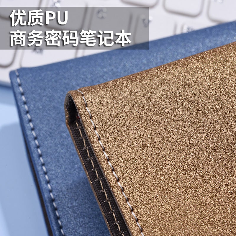 Manufacturer'S In-Stock Dropshipping A5 Password Notebook Set With Lock Diary Gift Box Office Gifts - Image 3