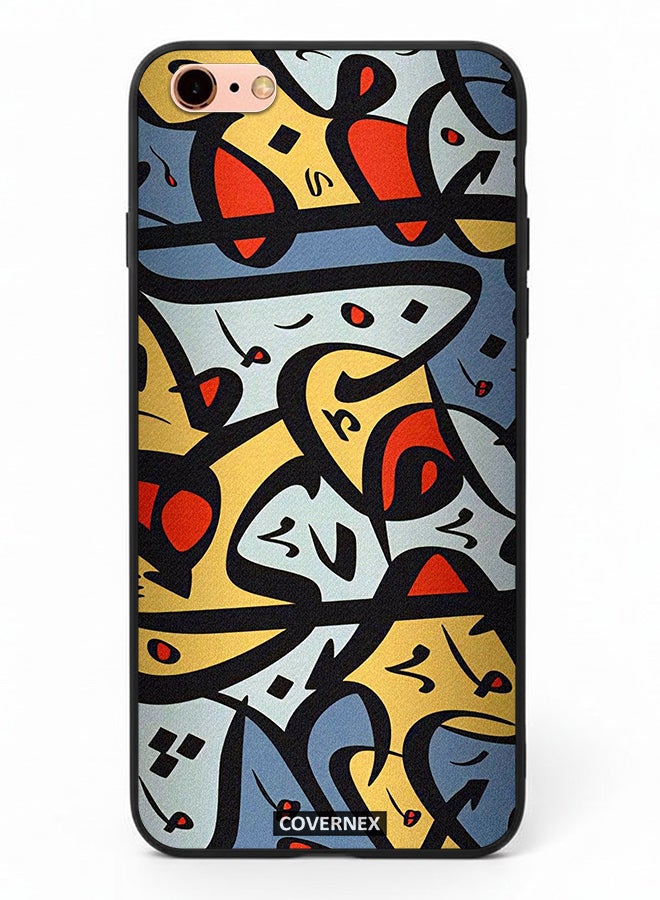 Covernex Apple iPhone 6s Plus Protective Case Cover Printed Featuring Abstract Arabic Calligraphy Art - Image 2
