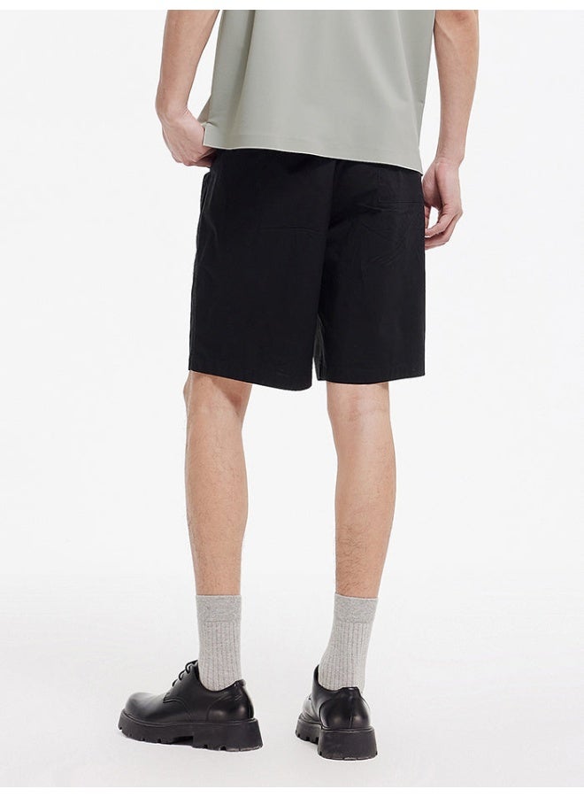 سيمير شورت بلون سادة للرجال - Image 3