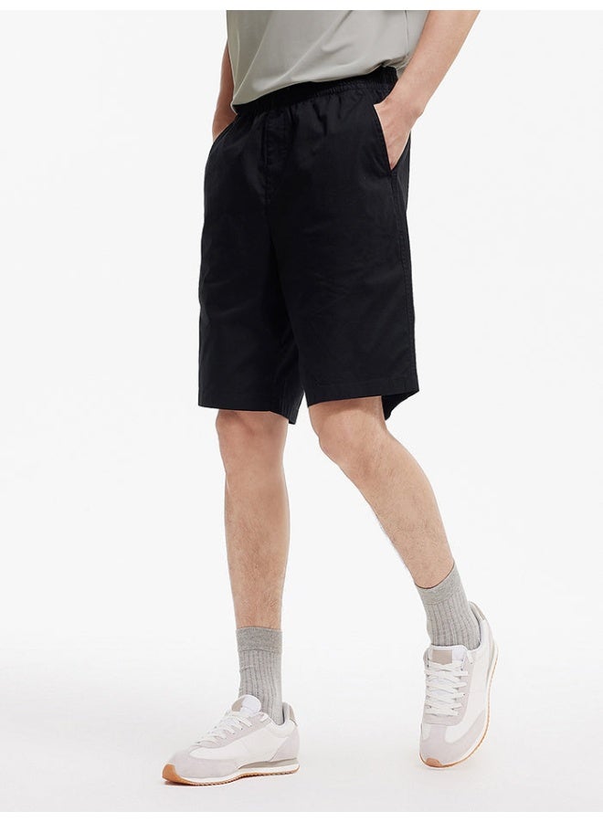 سيمير شورت بلون سادة للرجال - Image 2