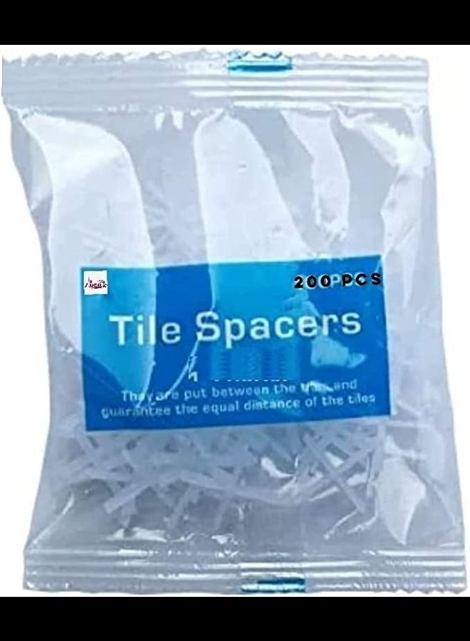 ABBASALI Construction Ceramic Tile Spacers 200pcs - Image 1