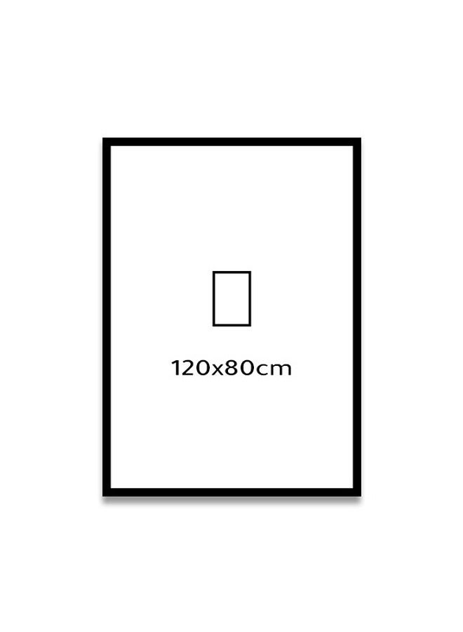 Marktna Decorative Wall Art Painting 120X80Cm With A Woman Design Brown Frame And A Transparent Acrylic Layer 0.5Kg - Image 4