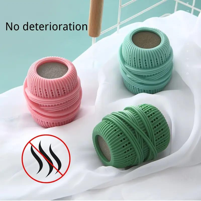 SHOPECOM Colorful Laundry Ball Large AntiTangle Washing Machine Cleaning Spheres for Soft and Gentle Wash Liquid Storage Cleaning Ball Washer Ball Compact Washing Machine Dryer 1 pcs - Image 5